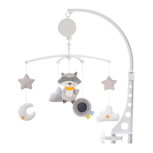 Qfdiwr Móviles de Cuna - Decoración Infantil Colgante Para Cunas Con Música - Moises Calmante Juguetes Animales Carillón con Sonidos Melódicos para Cochecito Cuarto de Juegos Dormitorio Compras