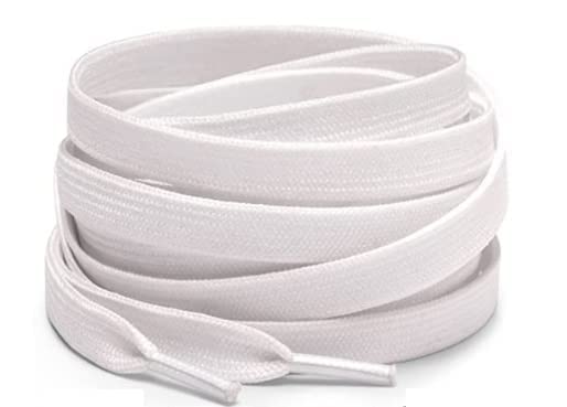 SIA VENDORS 2Pair Shoes laces Flat White Athletic ShoeLaces for Sport II Running Shoes II Shoe Strings (B0B31BMMW1) Amazon Price History, Amazon Price Tracker