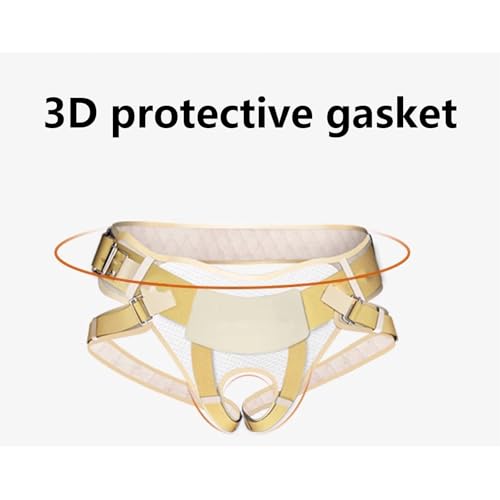 Faja abdominal para hernia masculina, soporte deportivo ajustable miniatura 6