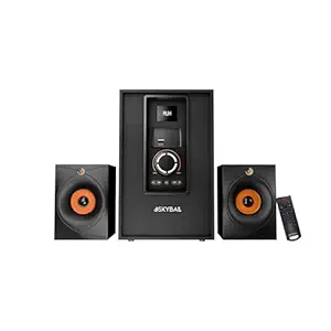 SKYBALL Music System 201, 45W 2.1 Home Theatre Speaker System with, Bluetooth 5.0, FM, USB, Aux