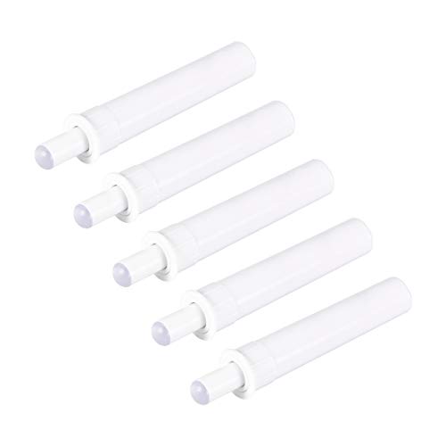 sourcing map Damper Buffers Soft Quiet Close for Cabinet Door Drawer White 5pcs
