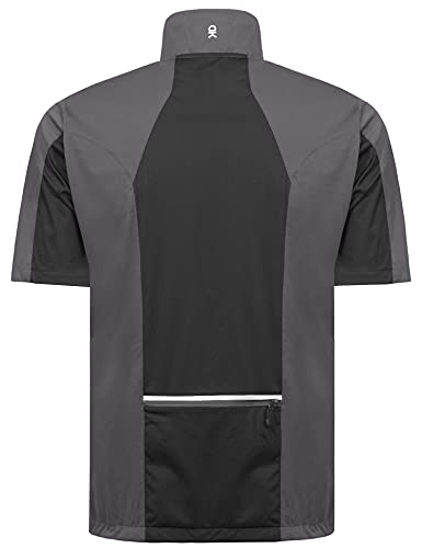 Little Donkey Andy Men's Lightweight Softshell Vest Jacket Short Sleeve For Golfing Hiking Running Grey Xxxl #TOP2