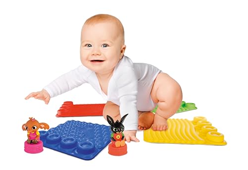 Clementoni Soft Clemmy - Touch, Crawl & Play, Bing Percorso Sensoriale, 4 Tappeti Bambini 18+ Mesi Con 2 Personaggi, Gioco Prima Infanzia Made In Italy, Per Sviluppare La Percezione Tattile, 17490 - 6