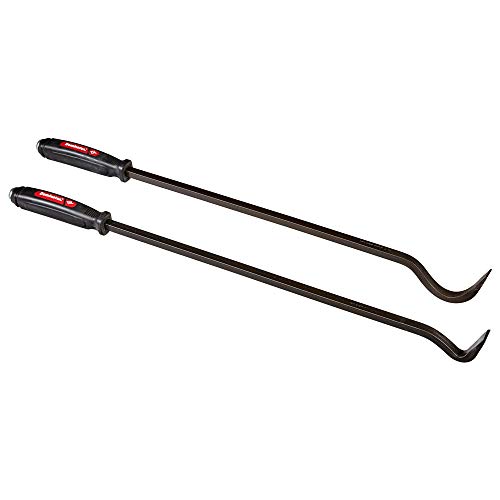 Image of Mayhew 61361 Dominator Specialty Pry Bar Set, 2-Piece | Set of 30 inch Die Bar & 30 inch Modified Rolling Head Pry Bar