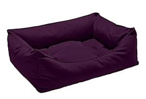 Slatters Be Royal Store Reversible Dual Ultra Soft Velvet Purple Color Luxury Sofa Bed PET Bed | Dog Bed | CAT Bed | Puppies Puppy Bed | Rabbit Bed