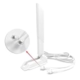 Compatibilité universelle : interface sans fil universelle à enfichage direct, compatible avec toutes les marques d'ordinateurs, de routeurs et d'appareils Bluetooth, optimisée pour les cartes mères pour ASUS pour GIGABYTE dotées d'un port WiFi-7 : stabilité du signal équivalente à celle d'un module WiFi d'origine, prêt à l'emploi, sans délai.