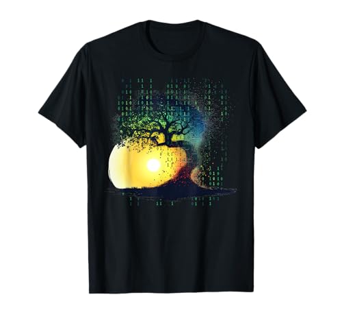Número binario Árbol de la Vida Programación Ciencias de la Computación Camiseta