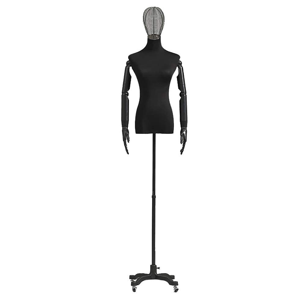 Buy Upper Torso Mannequin with Tripod Stand& Arms, Femal Form Mannequin