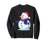 Motif bonhomme de neige de Noël pour l'équipe familiale de Holly Holiday Sweatshirt