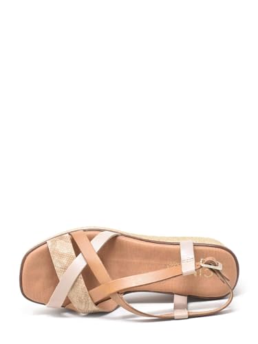 Sandales compensées marron Cinzia Soft pour vos sorties d'été - 3
