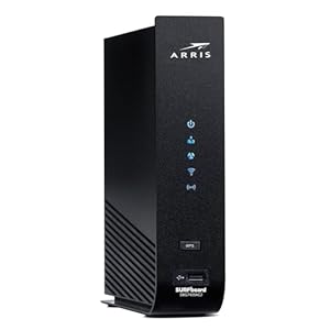ARRIS (SBG7400AC2) – Modem Router Combo – Fast DOCSIS 3.0 & AC2350 WiFi, for Comcast Xfinity, Cox, check with ISP for compatibility [Not for Spectrum], Four 1 Gbps Ports, 800 Mbps Max Internet Speed