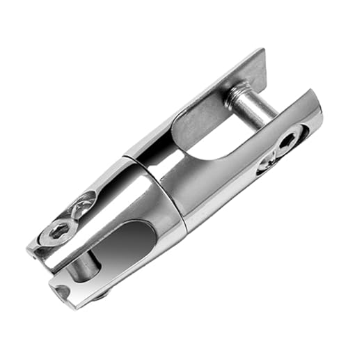 Connecteur d'ancrages rotatifs anti-torsion en acier pour chaîne de bateau