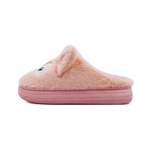 Image of VRITRAZ Soft Comfy Fur Indoor Outdoor Soft Bottom Fur | Anti Skid | Lightweight Winter Slipper, Warm House Chappal