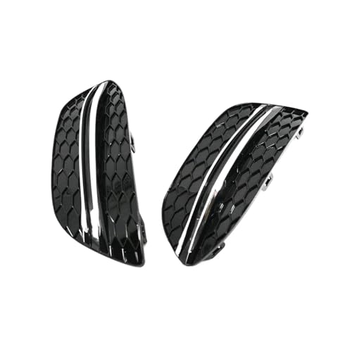 Grilles de phares antibrouillard Benz W205 en chrome élégant pour pare-choc avant d'origine