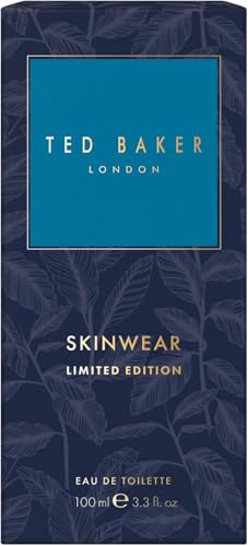 Ted Baker Skinwear Limited Edition EDT, Unique and Masculine Fragrance, Notes of Fresh Bergamont, Spicy Pepper and Warm Pepper, 3.38 fl oz