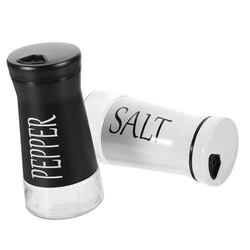 FUNOMOCYA Salt Pepper Set Multi-purpose Spice Jars Small Size Clean Neat Kitchen Storage