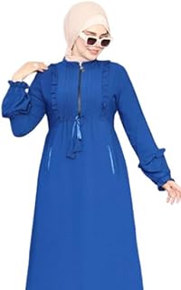 عبايه خروج كريب فيرونا موديل 150 للنساء من GAMAL SONS FOR ABAYA