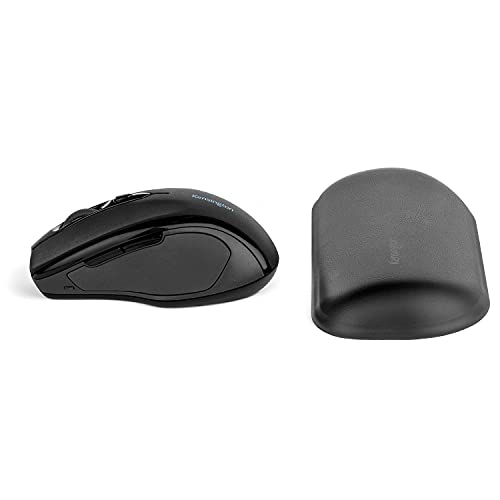 Image of Kensington SlimBlade Pro Wireless Trackball & ErgoSoft Mouse Wrist Rest Bundle (K72080WW, K52802WW)