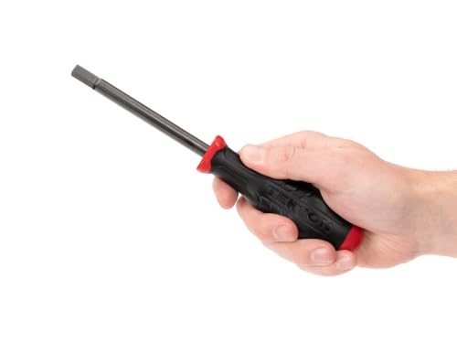 Image of TEKTON 8 mm Hex High-Torque Black Oxide Blade Screwdriver | DHX21080 | Made in USA