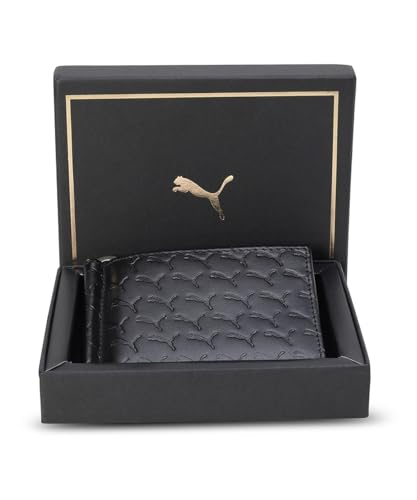 Puma Unisex-Adult Cat Money Clip, Black-Bronze (5472602)