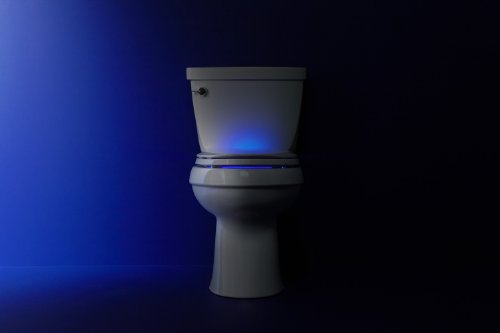 CACHET® NIGHTLIGHT Q3™ EB TOILET SEAT, Non Ready Latch, Elongated, CASHMERE