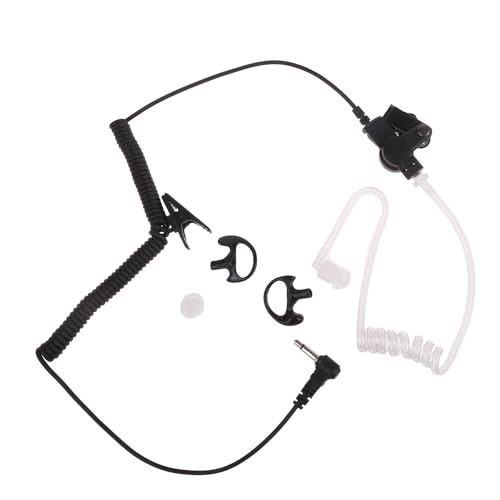 3.5mm専用イヤーピースヘッドセット 双方向トーキースピーカーマイクトランシーバー PC機器用