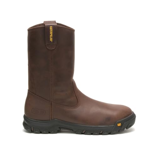 Cat Footwear Men's Drawbar Steel Toe Construction Boot, Summer Brown, 7