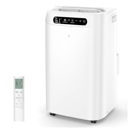 Humhold Portable Air Conditioners 14000Btu with Remote Control, 3-in-1 Free Stand Smart Cooling Portable AC Unit with Dehumidifier, Fan, Cools Room up to 700 sq.ft, Auto Swing,24H Timer, Windows Kit
