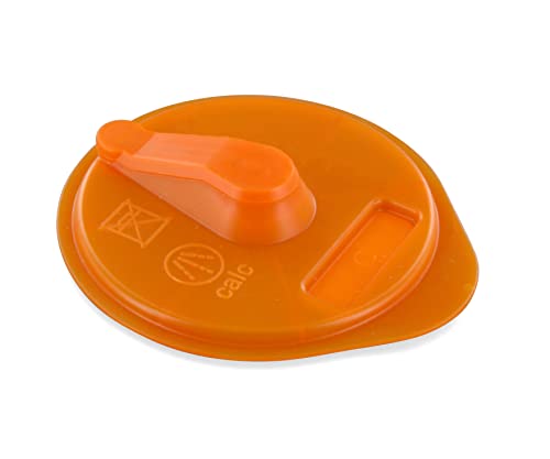 DEKAROX Disque de nettoyage pour machines Tassimo TAS60xx–TAS55xx remplace Bosch 17001491 00624088 00576837 00632396 Orange T-Disc 68 mm Ø compatible avec...