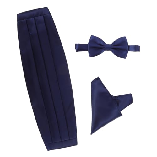 Conjunto de Cummerbund, Corbata y Pajarita para Hombre