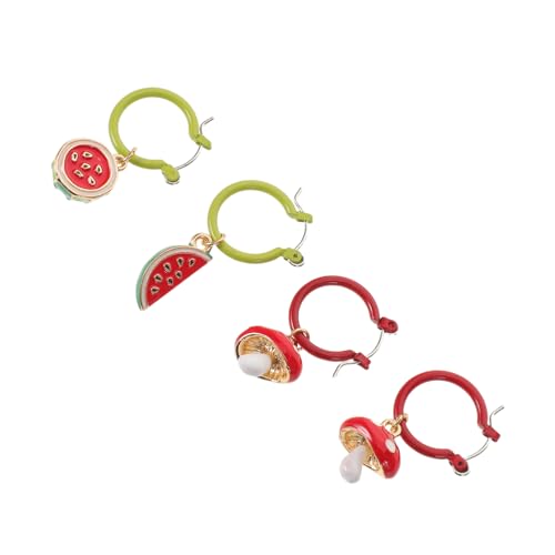 FOMIYES Fruit Earrings Sets For Women Summer Freshness Watermelon...