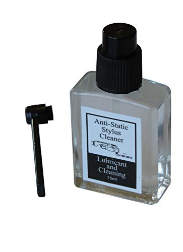 Anti-Static Phono Cartridge Stylus Cleaner Brush and Lubricant Preservative