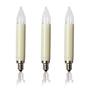 Hellum 904031 Ersatz-Schaftkerze 3er-Pack