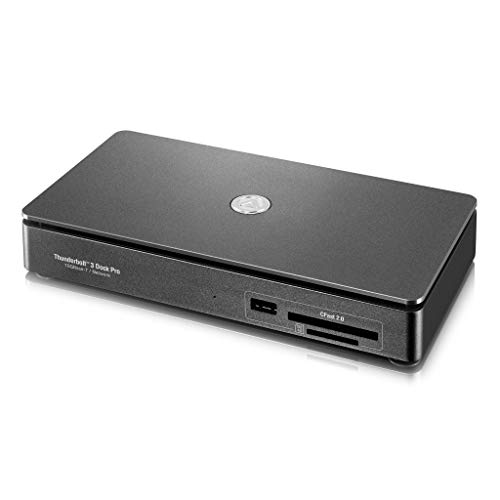 Akitio Thunder3 Dock Pro (Thunderbolt 3 Docking Station with 10Gbps Network, CFast Reader, and More)