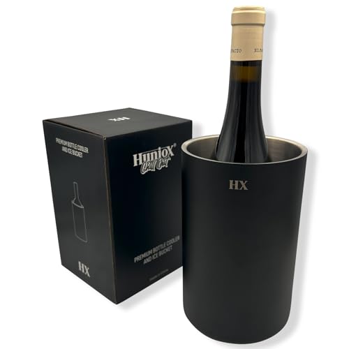Huniox® Chill Out Enfriador de Botellas de Vino – Cubitera para Hielo – Enfriador Botella –...