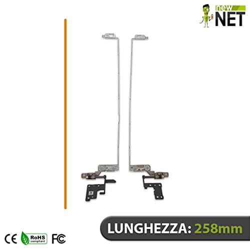 New net - Hinges Coppia Cerniere Supporti staffe