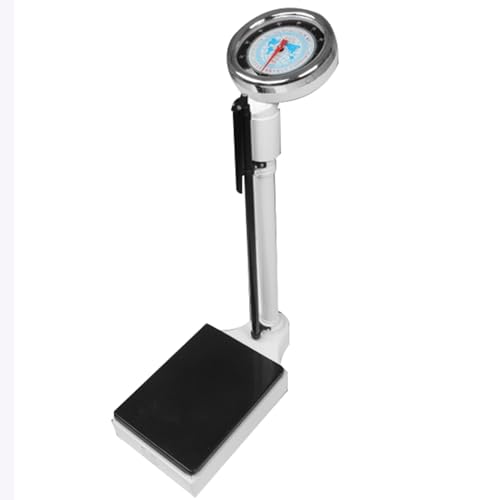 Mechanical Weight Scale, Mechanical Scales for Body Weight, Weight Measurement 120kg, for Home, School, Hospital, Gym Scales, Oversized Dial