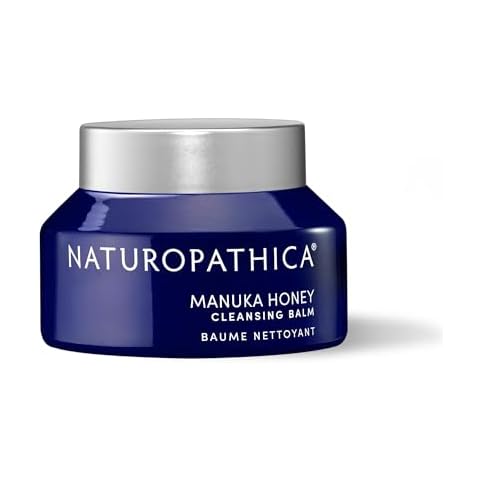 Naturopathica Manuka Honey Cleansing Balm, Makeup Removing Facial Cleanser, Gentle and Hydrating Face Wash for All Skin Types, 2.8 fl oz Cover