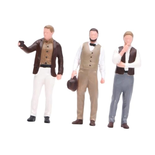Miniaturas figuras 1/64 para diorama modelo humano miniatura 1