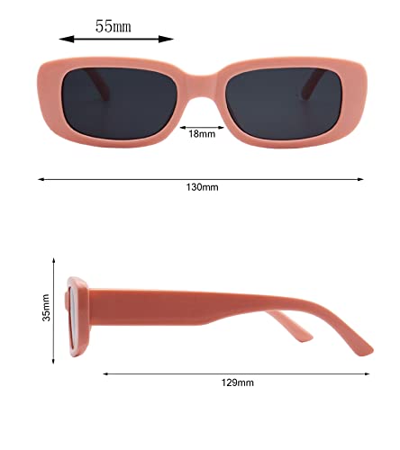 Rectangle Sunglasses for kids, Retro Fashion UV 400 Protection Square Frame Eyewear for girls and boys2