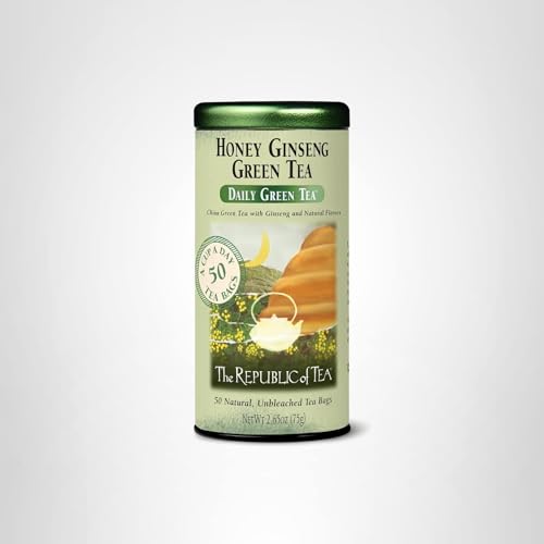 The Republic of Tea Honey Ginseng Green Tea