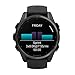 Garmin Fenix 8 AMOLED Sapphire 43mm GPS Smartwatch (Black/Pebble Gray) Bundle with Rapid Charge Wireless Accessory (2 Items)