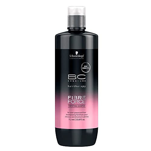 Schwarzkopf bonacure hairtherapy Fiber Strength shampoo fortificante para el cabello extremadamente dañado - 1L