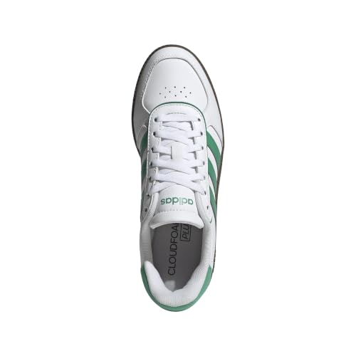 Image of adidas Womens Breaknet Sleek Sneakers Shoes Casual - Brown