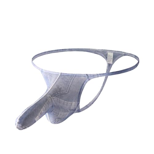 Men's Sexy Elephant Thong Mesh Underwear Briefs Transparent T back Panties G String Bikini2