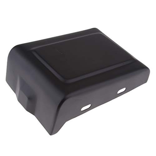 Baosity Left Right Matte Black Battery Covers Guard For 2006-2017 Harley Dyna Fat Bob, Street Bob, Super Glide, Wide Glide, Switchback - Right