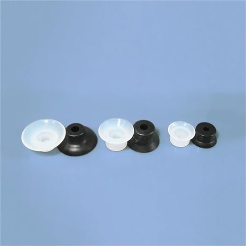 Accesorios para manipuladores neumáticos: 10 ventosas de silicona blanca de 50 mm para inyección 2