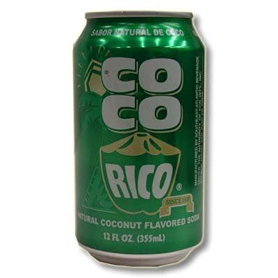 Natural Coconut Flavored Soda - 12 oz Can (8 pack)