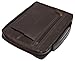 Genuine Leather Large Book Covers Bible Covers with Handle (Brown)