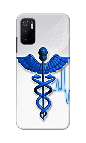 Image of Printed Hard Back Cover Case for Mi Poco M3 Pro 5G Back Cover (Medical Doctor) -1803